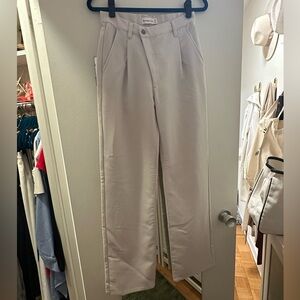 Abercrombie cream trousers